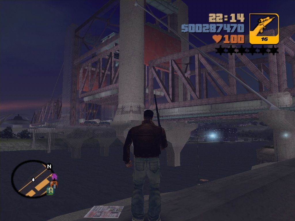 Grand Theft Auto III GTA 3 2001 Microsoft Windows PC CD Rockstar DMA-PC Gamez USA