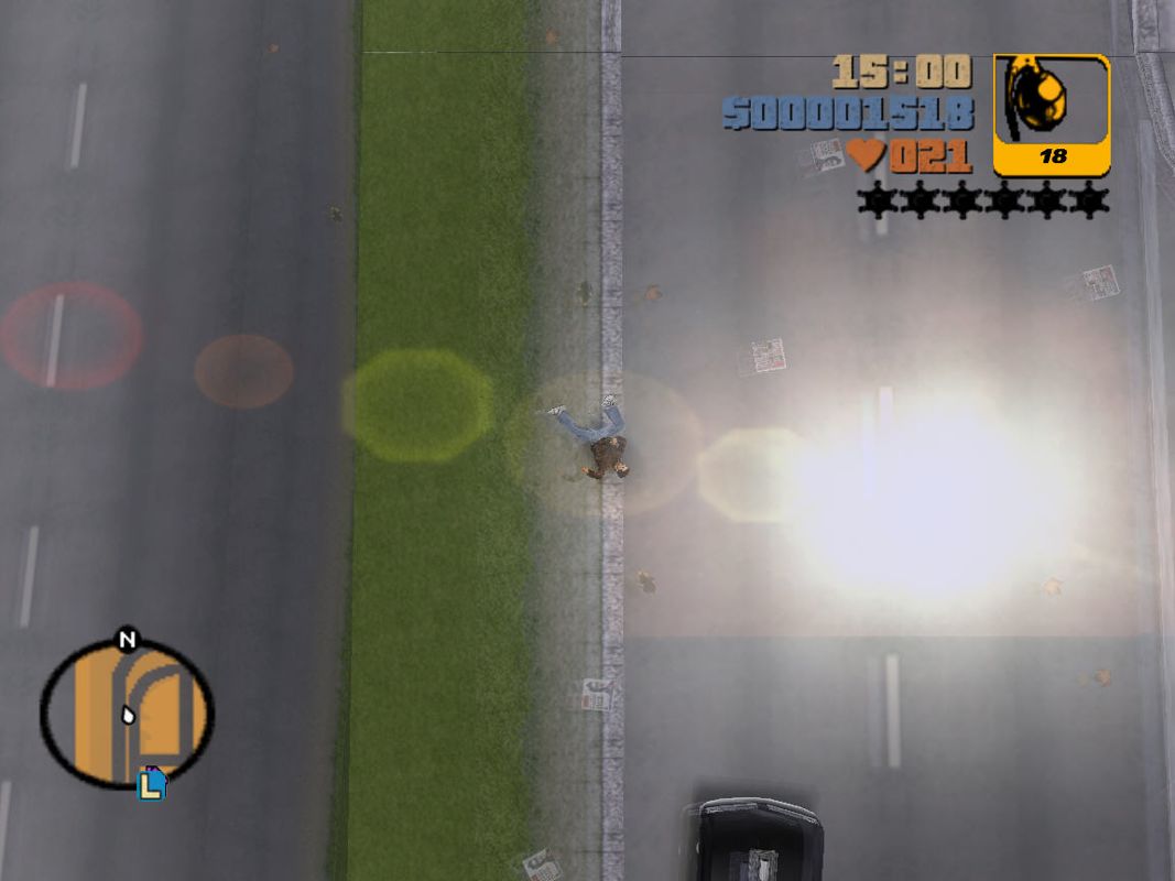 Grand Theft Auto III GTA 3 2001 Microsoft Windows PC CD Rockstar DMA-PC Gamez USA