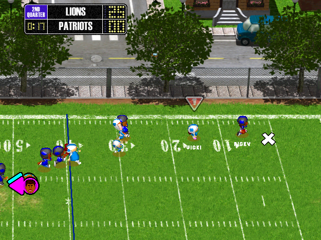 Backyard Football 2002 Microsoft Windows PC CD-PC Gamez USA