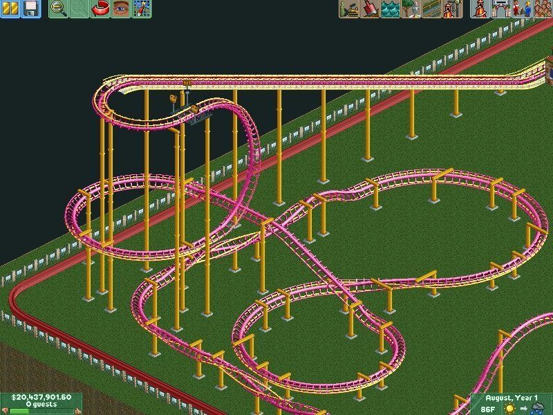 RollerCoaster Tycoon 2 Microsoft Windows PC CD-PC Gamez USA