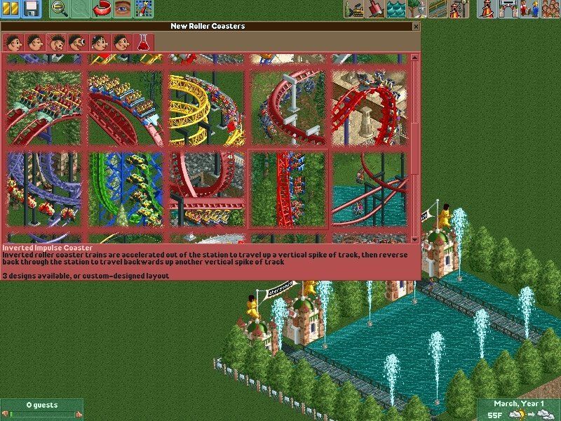 RollerCoaster Tycoon 2 Microsoft Windows PC CD-PC Gamez USA