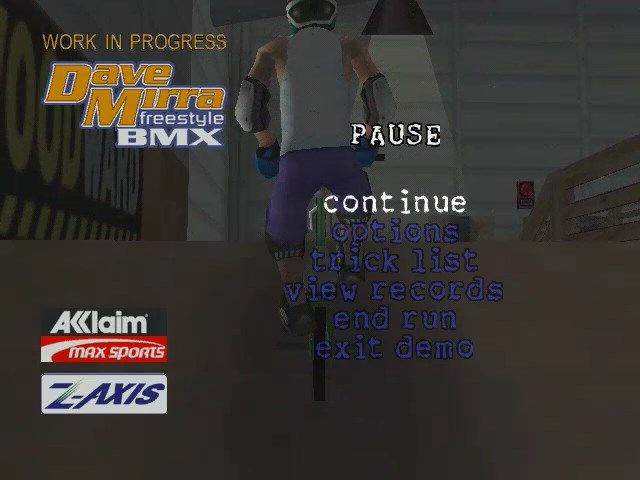 Dave Mirra Freestyle BMX Microsoft Windows PC CD-PC Gamez USA
