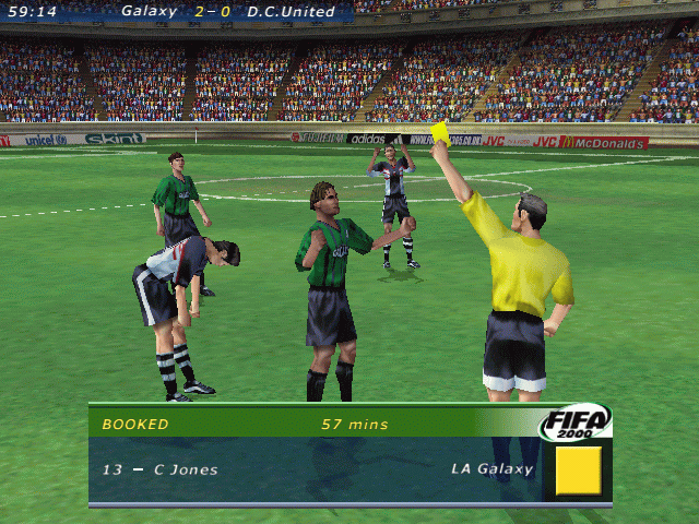 FIFA 2000 Major League Soccer Microsoft Windows PC CD-PC Gamez USA