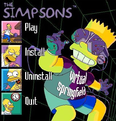 The Simpsons Virtual Springfield Microsoft Windows PC CD-PC Gamez USA
