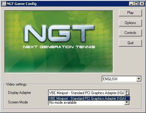 NGT US Open 2002 Microsoft Windows PC CD-PC Gamez USA