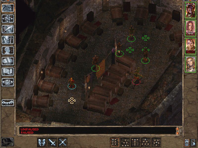 Baldur’s Gate II Shadows of amn Disc 1-4 Microsoft Windows PC CD-PC Gamez USA