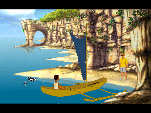 Broken Sword II The Smoking Mirror Disc 1 - 2 Microsoft Windows PC CD-PC Gamez USA