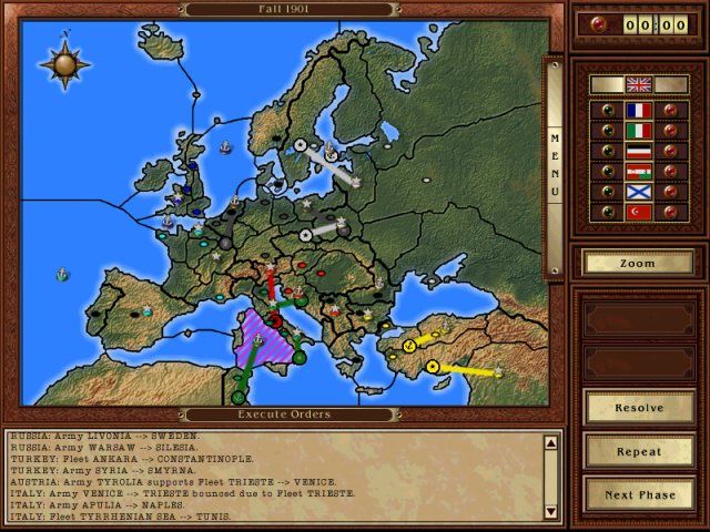 Avalon Hills Diplomacy Microsoft Windows PC CD-PC Gamez USA