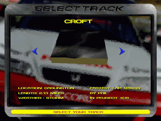 TOCA Touring Car Championship Microsoft Windows PC CD-PC Gamez USA