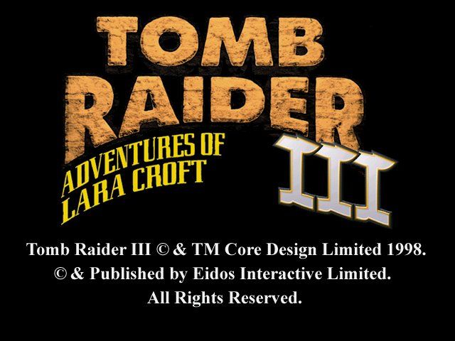 Tomb Raider III Adventures of Lara Croft Microsoft Windows PC CD-PC Gamez USA