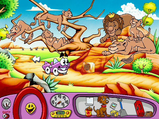 Putt-Putt Saves the Zoo Microsoft Windows PC CD-PC Gamez USA