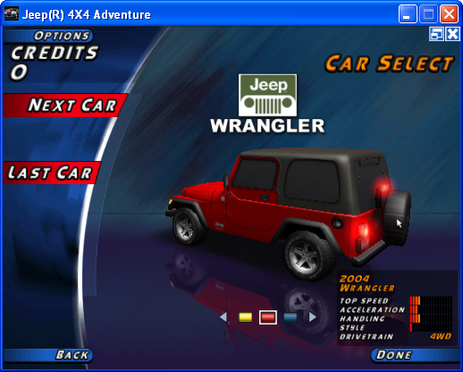 jeep 4x4 adventure Microsoft Windows PC CD-PC Gamez USA