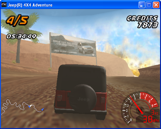 jeep 4x4 adventure Microsoft Windows PC CD-PC Gamez USA