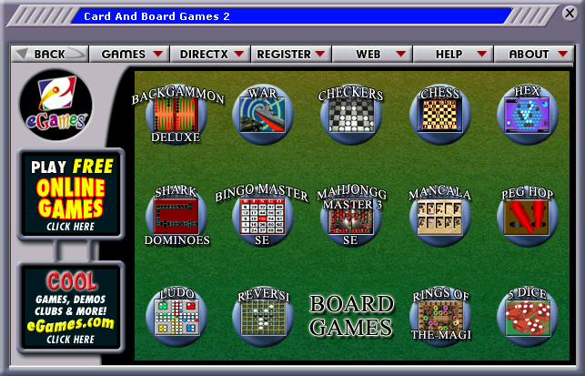 Card & Board Games 2 Microsoft Windows PC CD-PC Gamez USA