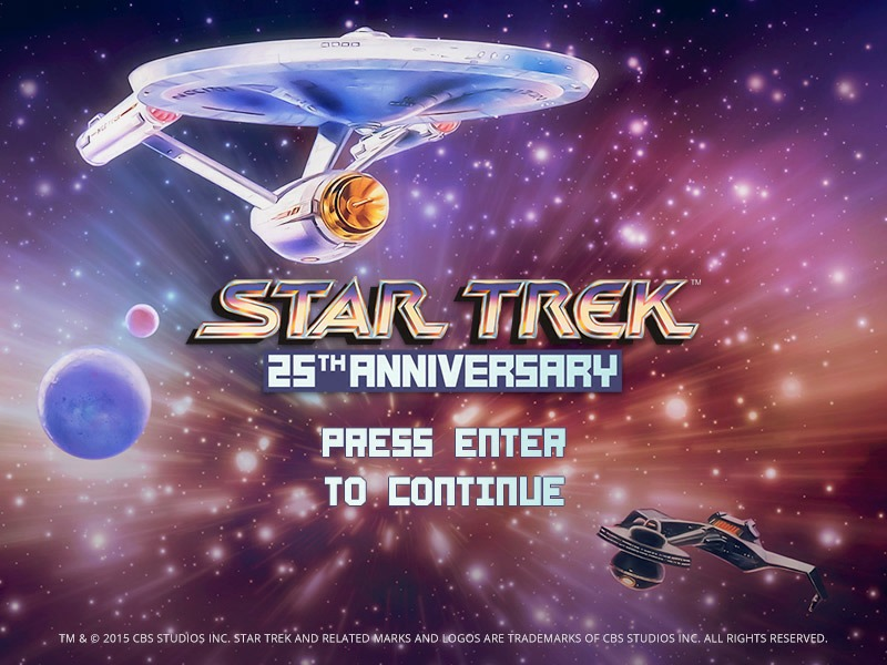 Star Trek - 25th Anniversary Enhanced CD-ROM Microsoft Windows PC CD-PC Gamez USA