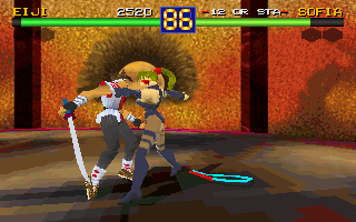 Battle Arena Toshinden Microsoft Windows PC CD-PC Gamez USA