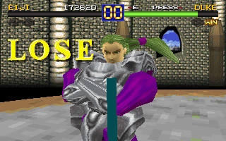 Battle Arena Toshinden Microsoft Windows PC CD-PC Gamez USA
