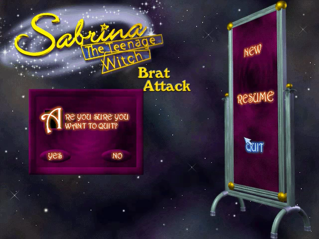 Sabrina the Teenage Witch Brat Attack Microsoft Windows PC CD-PC Gamez USA