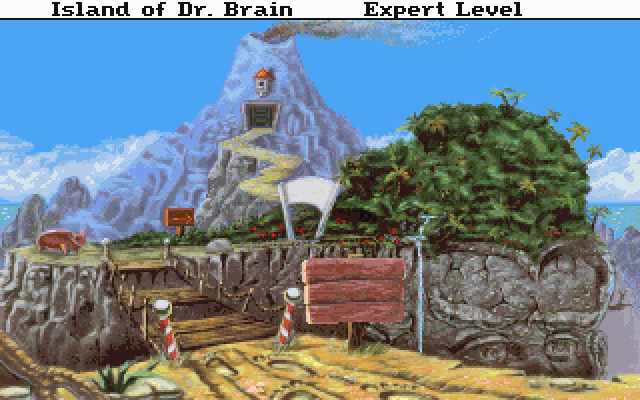 The Island of Dr. Brain Microsoft Windows PC CD-PC Gamez USA