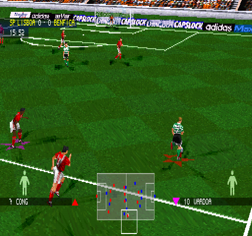 Adidas Power Soccer '98 Microsoft Windows PC CD-PC Gamez USA