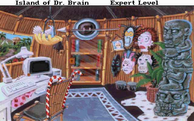 The Island of Dr. Brain Microsoft Windows PC CD-PC Gamez USA