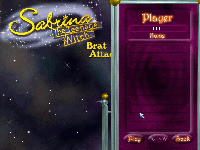 Sabrina the Teenage Witch Brat Attack Microsoft Windows PC CD-PC Gamez USA