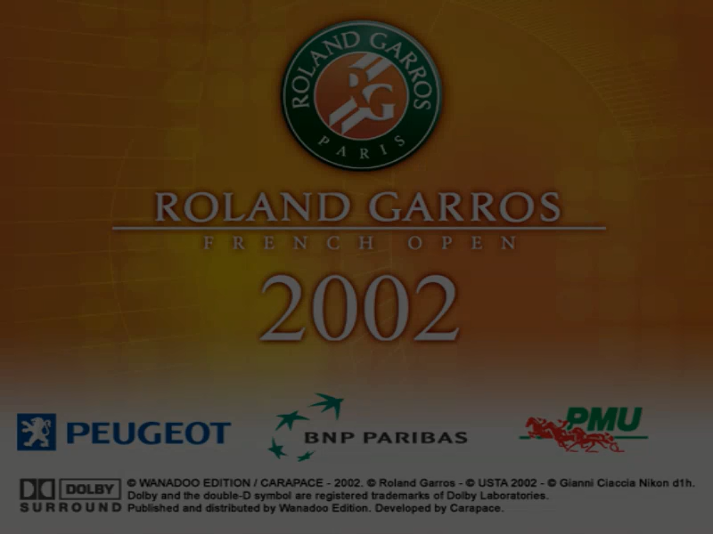 NGT US Open 2002 Microsoft Windows PC CD-PC Gamez USA
