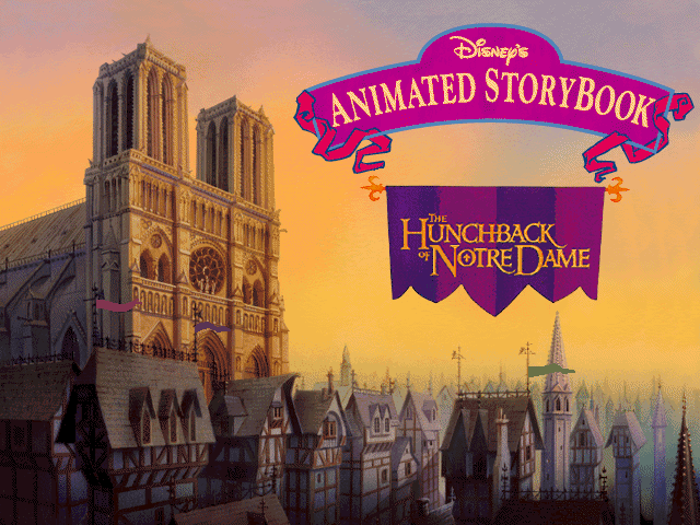 Disney's The Hunchback of Notre Dame Animated StoryBook Microsoft Windows PC CD-PC Gamez USA