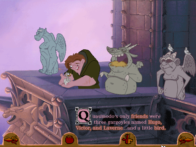 Disney's The Hunchback of Notre Dame Animated StoryBook Microsoft Windows PC CD-PC Gamez USA