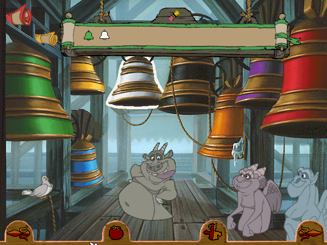 Disney's The Hunchback of Notre Dame Animated StoryBook Microsoft Windows PC CD-PC Gamez USA