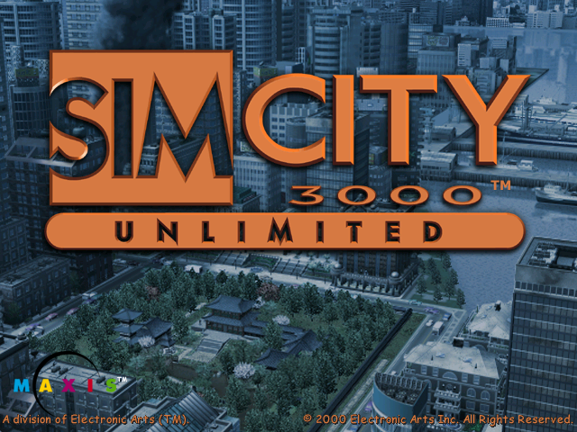 SimCity 3000 Unlimited Microsoft Windows PC CD-PC Gamez USA