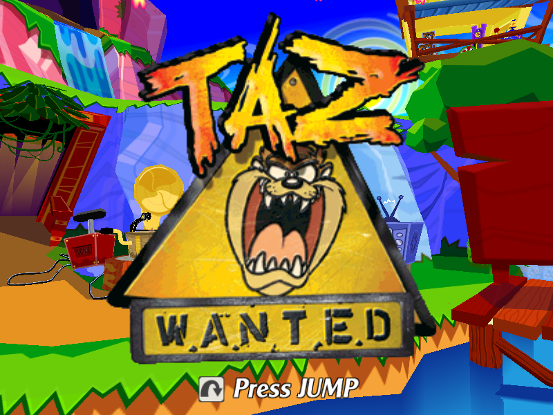 Taz Wanted Microsoft Windows PC CD-PC Gamez USA