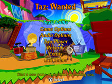 Taz Wanted Microsoft Windows PC CD-PC Gamez USA