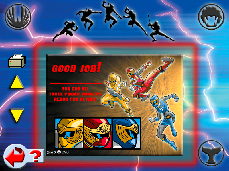 Power Rangers Ninja Storm Microsoft Windows PC CD-PC Gamez USA