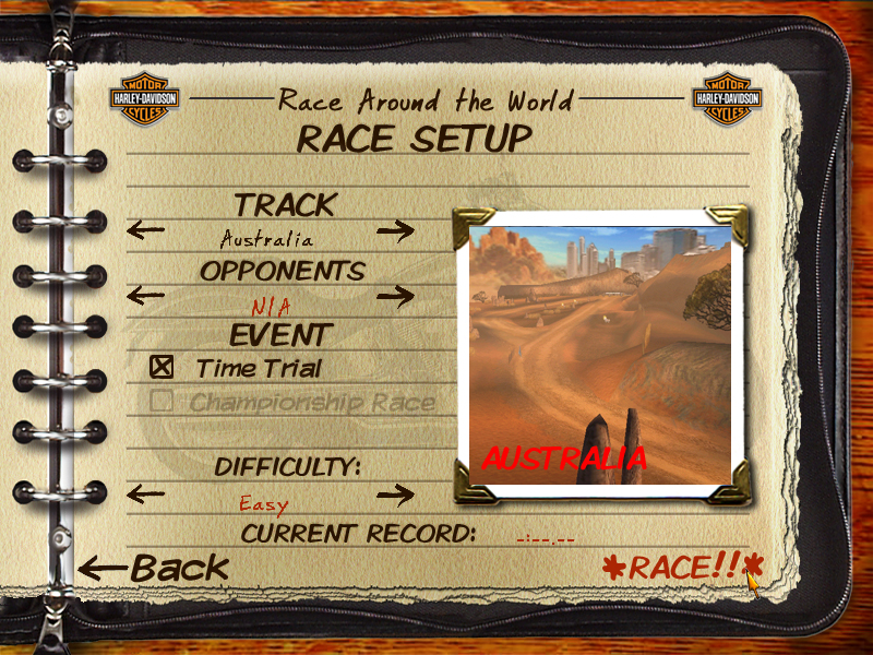Harley-Davidson - Race Around the World Microsoft Windows PC CD-PC Gamez USA
