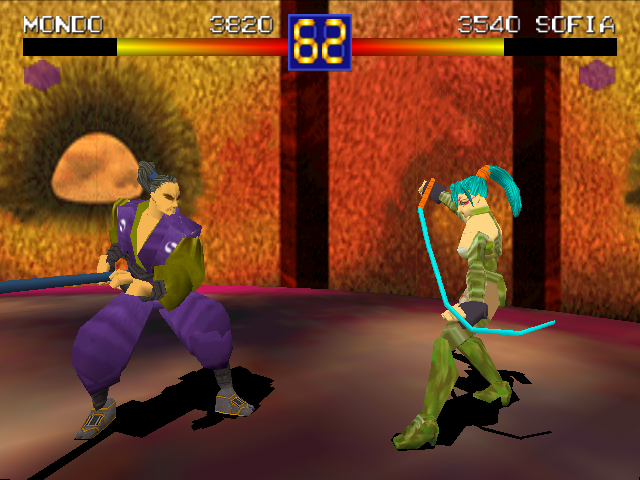 Battle Arena Toshinden Microsoft Windows PC CD-PC Gamez USA