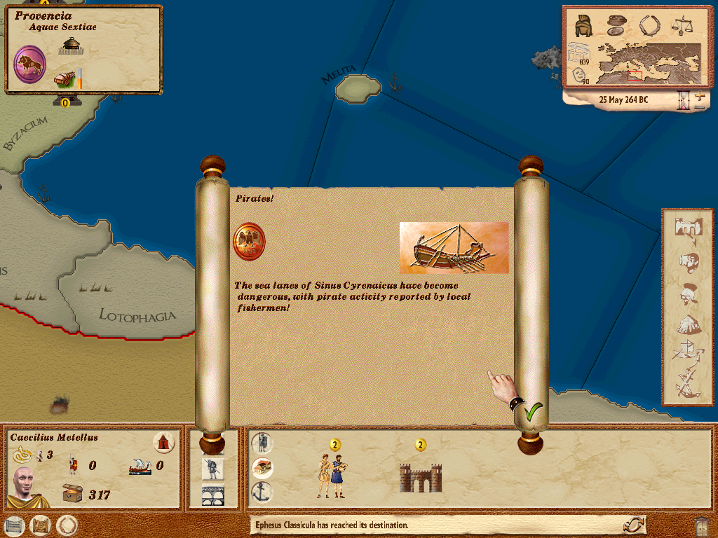 Pax Romana Microsoft Windows PC CD-PC Gamez USA