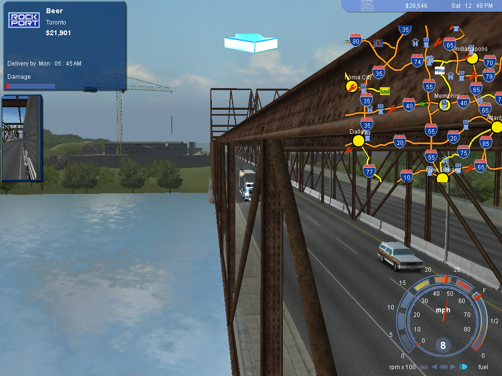 18 Wheels of Steel Pedal to the Metal (2004) Microsoft Windows PC CD-PC Gamez USA