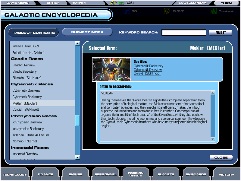 Master Of Orion 3 Disc 1-2 Microsoft Windows PC CD-PC Gamez USA