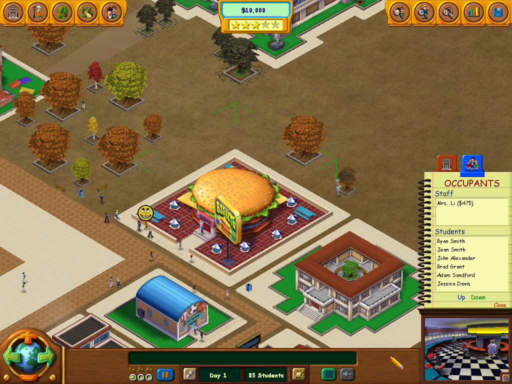 School Tycoon Microsoft Windows PC CD-PC Gamez USA