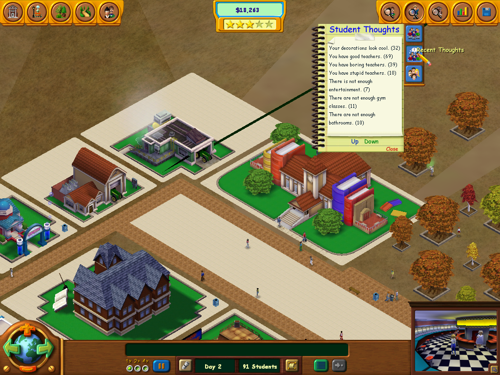 School Tycoon Microsoft Windows PC CD-PC Gamez USA