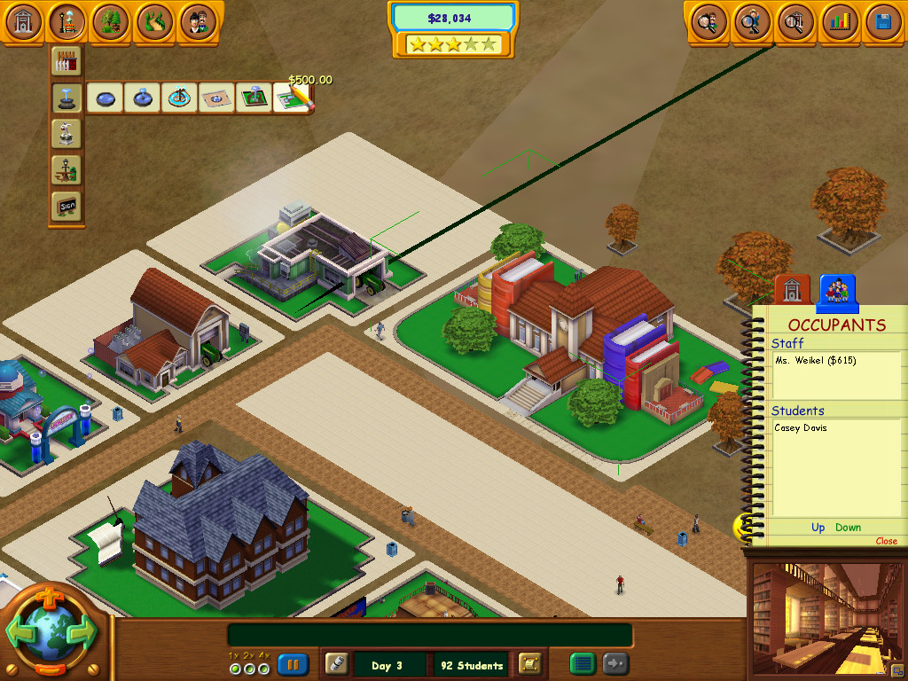 School Tycoon Microsoft Windows PC CD-PC Gamez USA