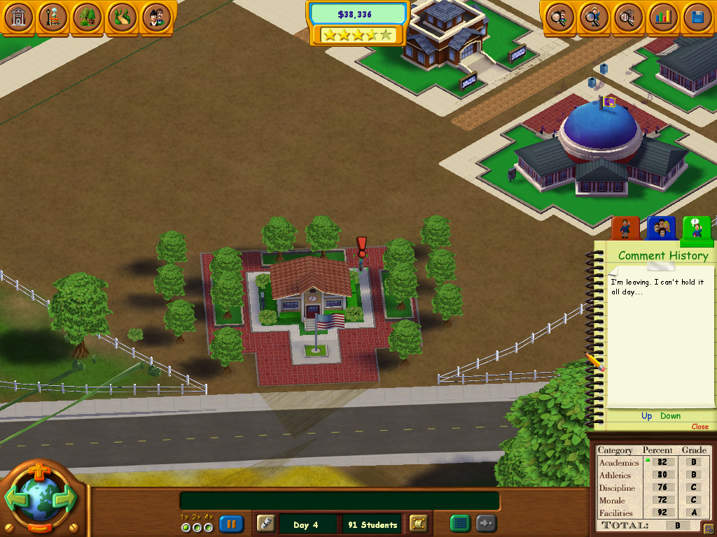 School Tycoon Microsoft Windows PC CD-PC Gamez USA
