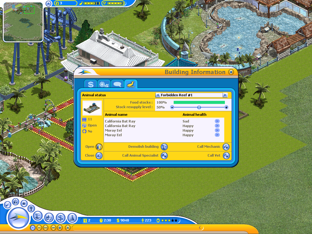 SeaWorld Adventure Parks Tycoon Microsoft Windows PC CD-PC Gamez USA