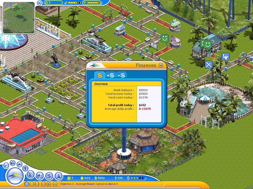 SeaWorld Adventure Parks Tycoon Microsoft Windows PC CD-PC Gamez USA