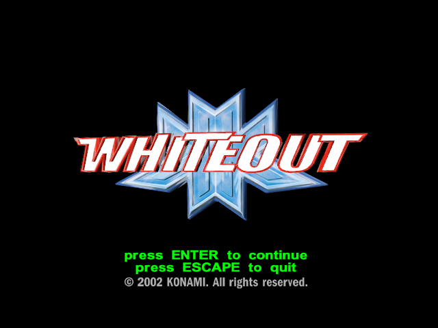 WHITEOUT Microsoft Windows PC CD-PC Gamez USA
