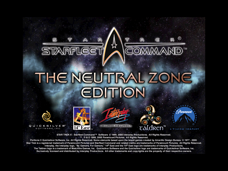 Star Trek Starfleet Command - Neutral Zone Microsoft Windows PC CD-PC Gamez USA
