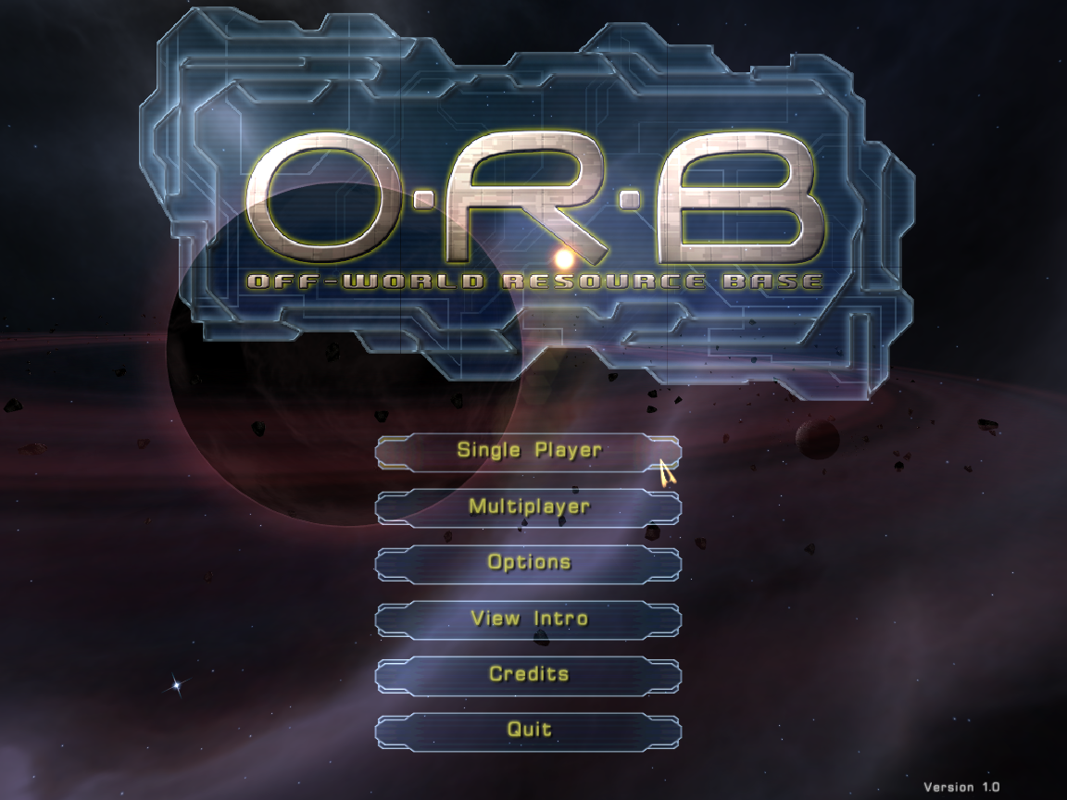 O.R.B. Off World Resouce Base Microsoft Windows PC CD-PC Gamez USA