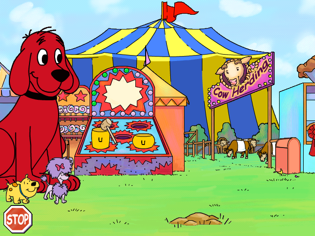 Clifford the Big Red Dog Phonics Microsoft Windows PC CD-PC Gamez USA