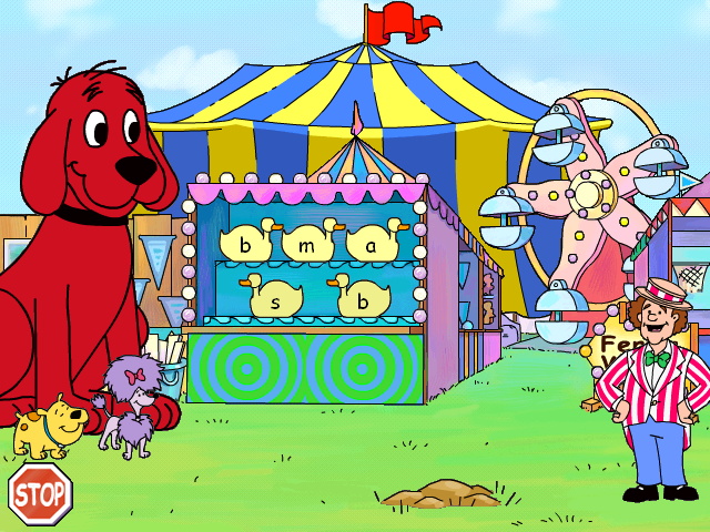 Clifford the Big Red Dog Phonics Microsoft Windows PC CD-PC Gamez USA
